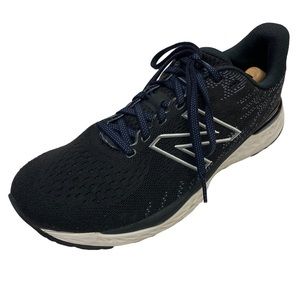 Men's New Balance Fresh Foam M880L11 Black/Cyclone Mesh Running Shoes Size 10